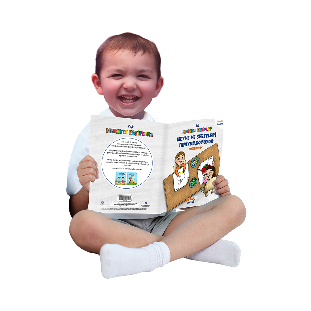 Meraklı Kaşifler Ata İle Aslı Meyve ve Sebzeleri Tanıyor, Boyuyor Meraklı Kaşifler Ata İle Aslı Meyve ve Sebzeleri Tanıyor, Boyuyor