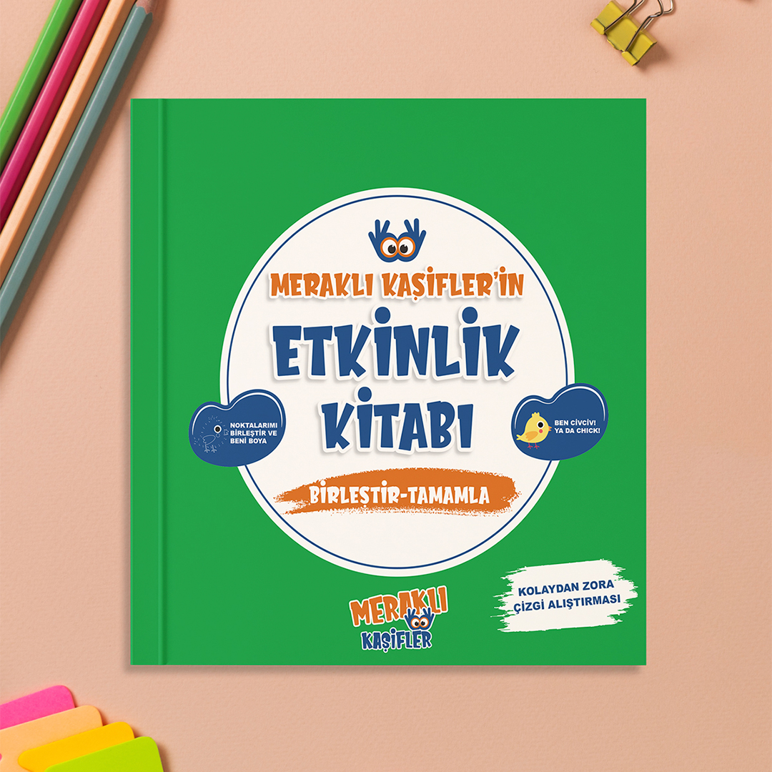 Meraklı Kaşifler 'in Etkinlik Kitabı Birleştir - Tamamla