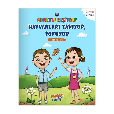 Meraklı Kaşifler Ata İle Aslı Hayvanları Tanıyor, Boyuyor