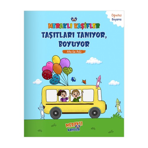 Meraklı Kaşifler Ata İle Aslı Taşıtları Tanıyor, Boyuyor