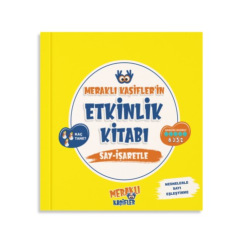 Meraklı Kaşifler 'in Etkinlik Kitabı Say - İşaretle