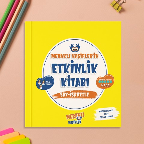 Meraklı Kaşifler 'in Etkinlik Kitabı Say - İşaretle